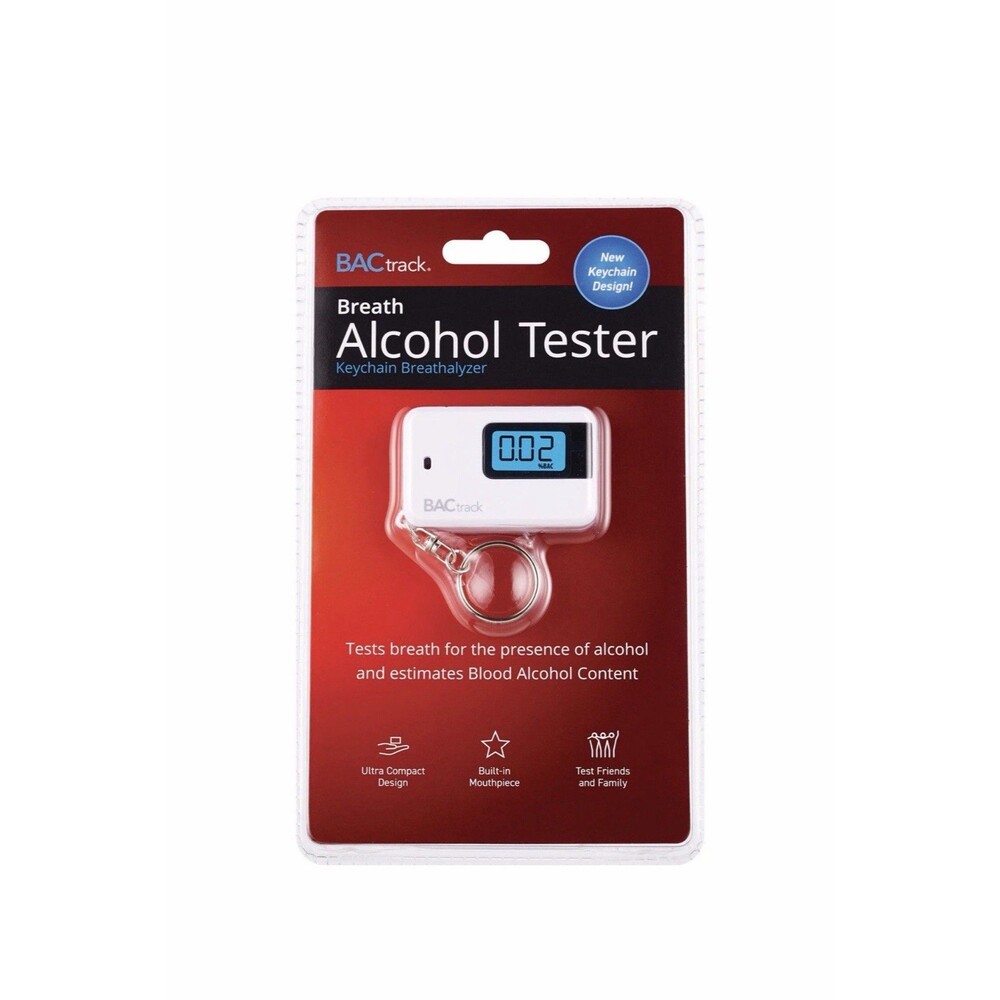 BACtrack BT-KC20 Breath Alcohol Tester Keychain Breathlyzer New Open Box